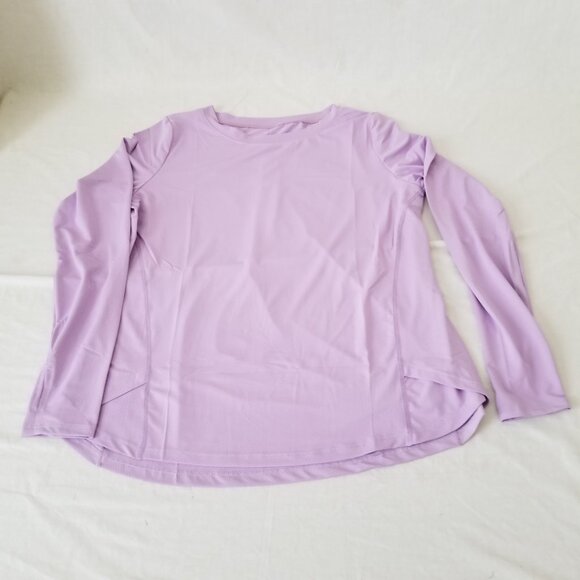 NWT! Silky Soft Long-Sleeve Pullover Top Tank T-Shirt with UPF50 Protection - Picture 6 of 10